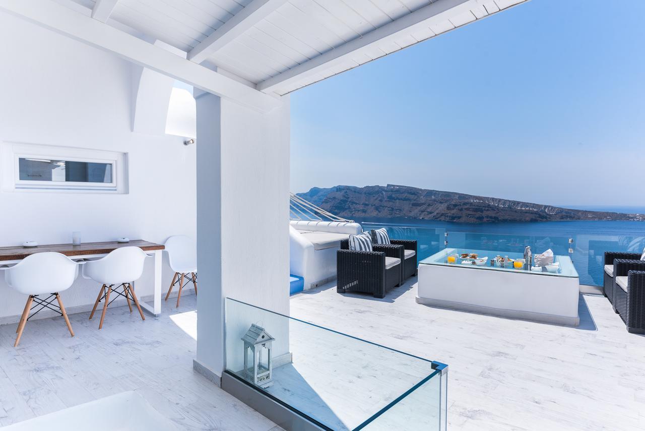 Hyperion Oia Suites Bagian luar foto